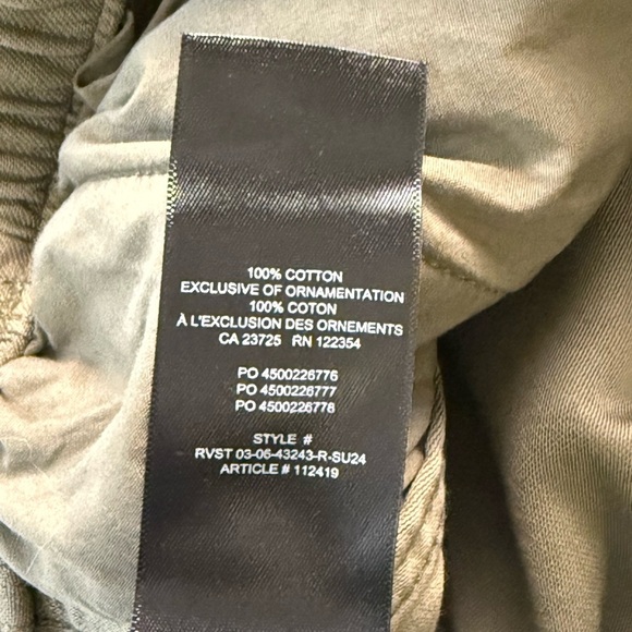 Aritzia TNA KHAKI Cache Cargo Pant Relaxed Mid-rise Parachute Pants - Picture 10 of 16